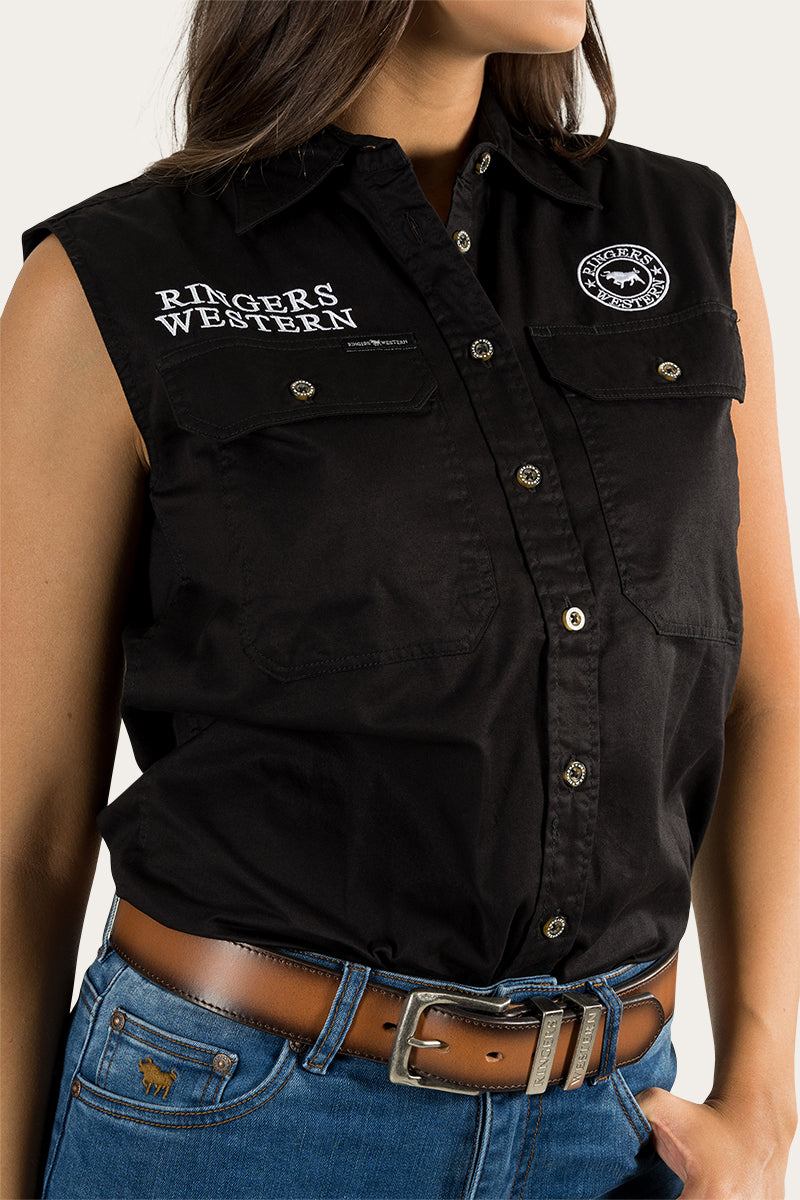 Signature Jillaroo Womens Sleeveless Work Shirt