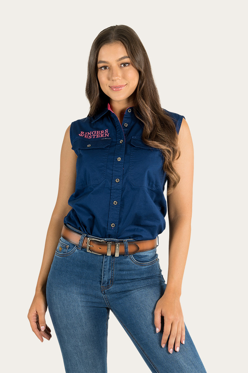 Signature Jillaroo Womens Sleeveless Work Shirt