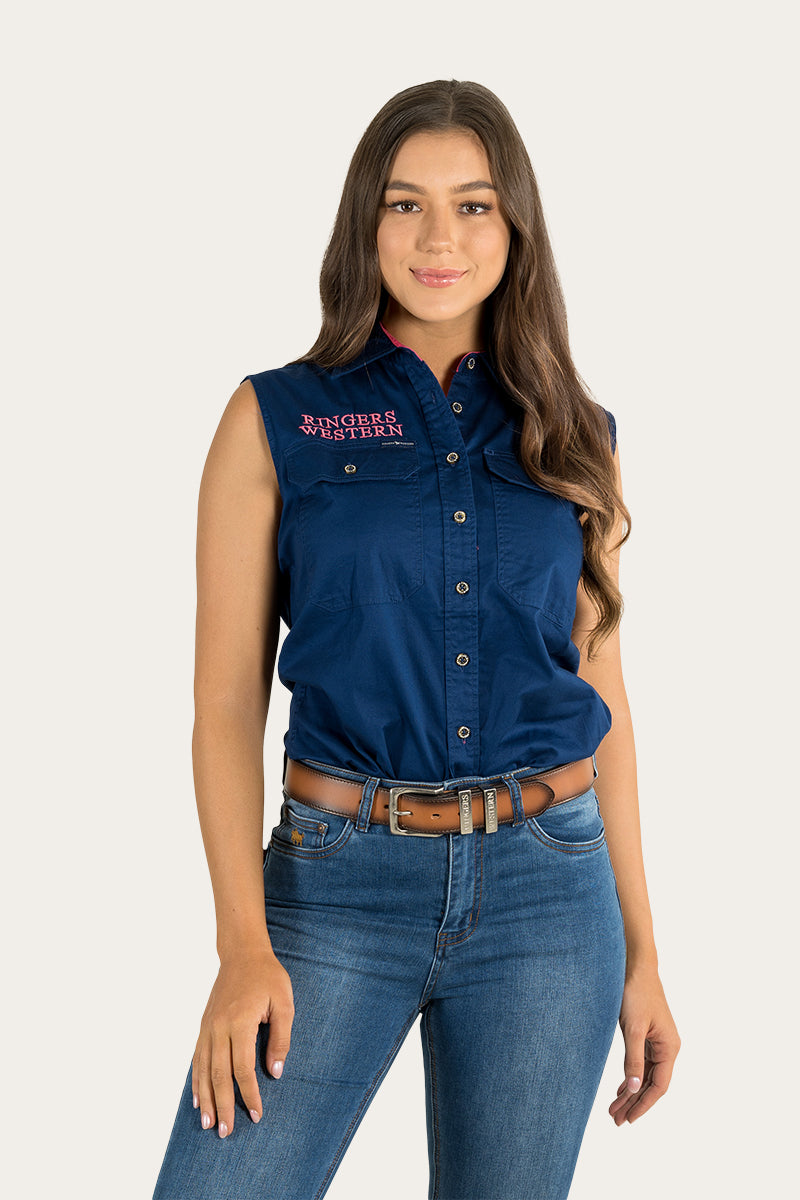 Signature Jillaroo Womens Sleeveless Work Shirt