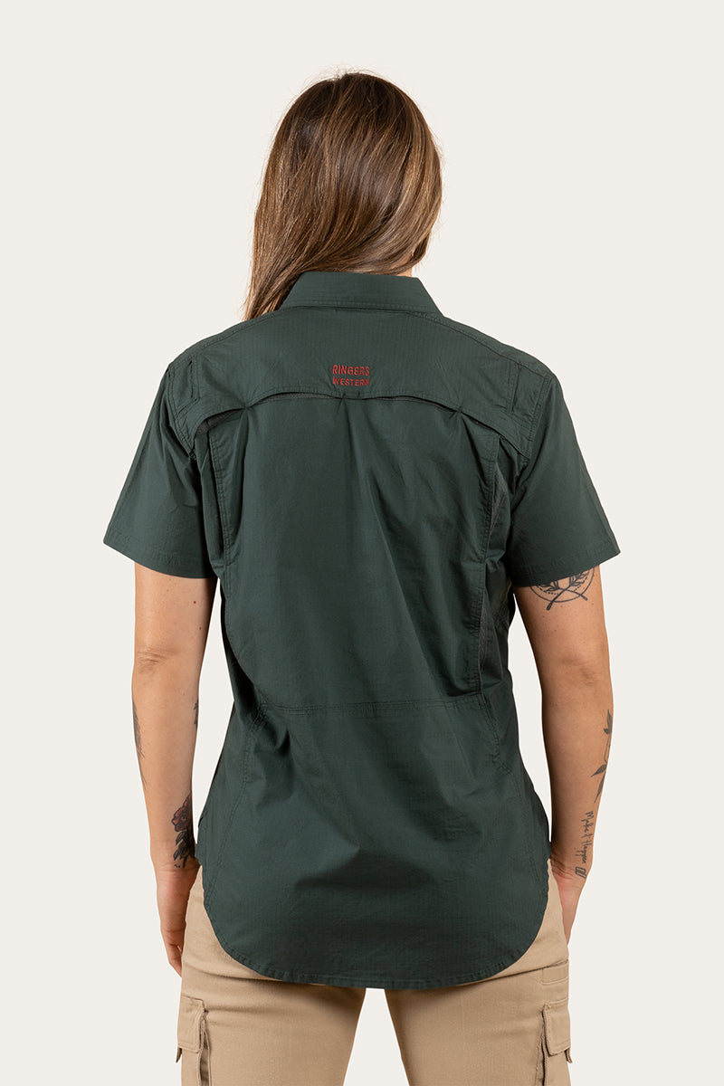 Ashburton Womens Short Sleeve Ripstop Workshirt