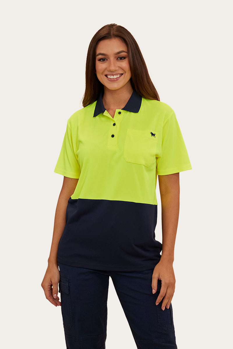 Tracks Womens Hi-Vis Polo