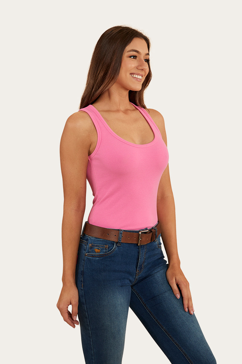 Blossom Womens Fitted Tank