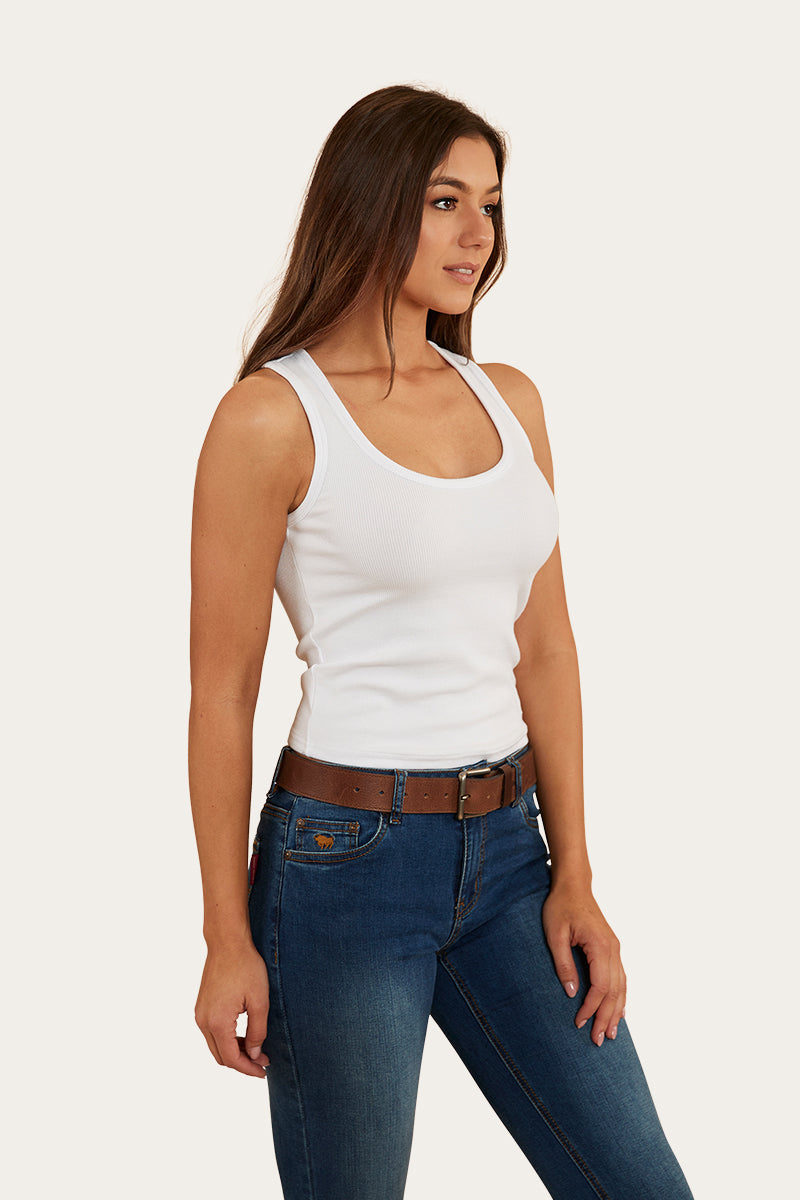 Blossom Womens Fitted Tank