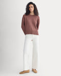 The Boxy Sweater in Everyday Cotton | Mocha