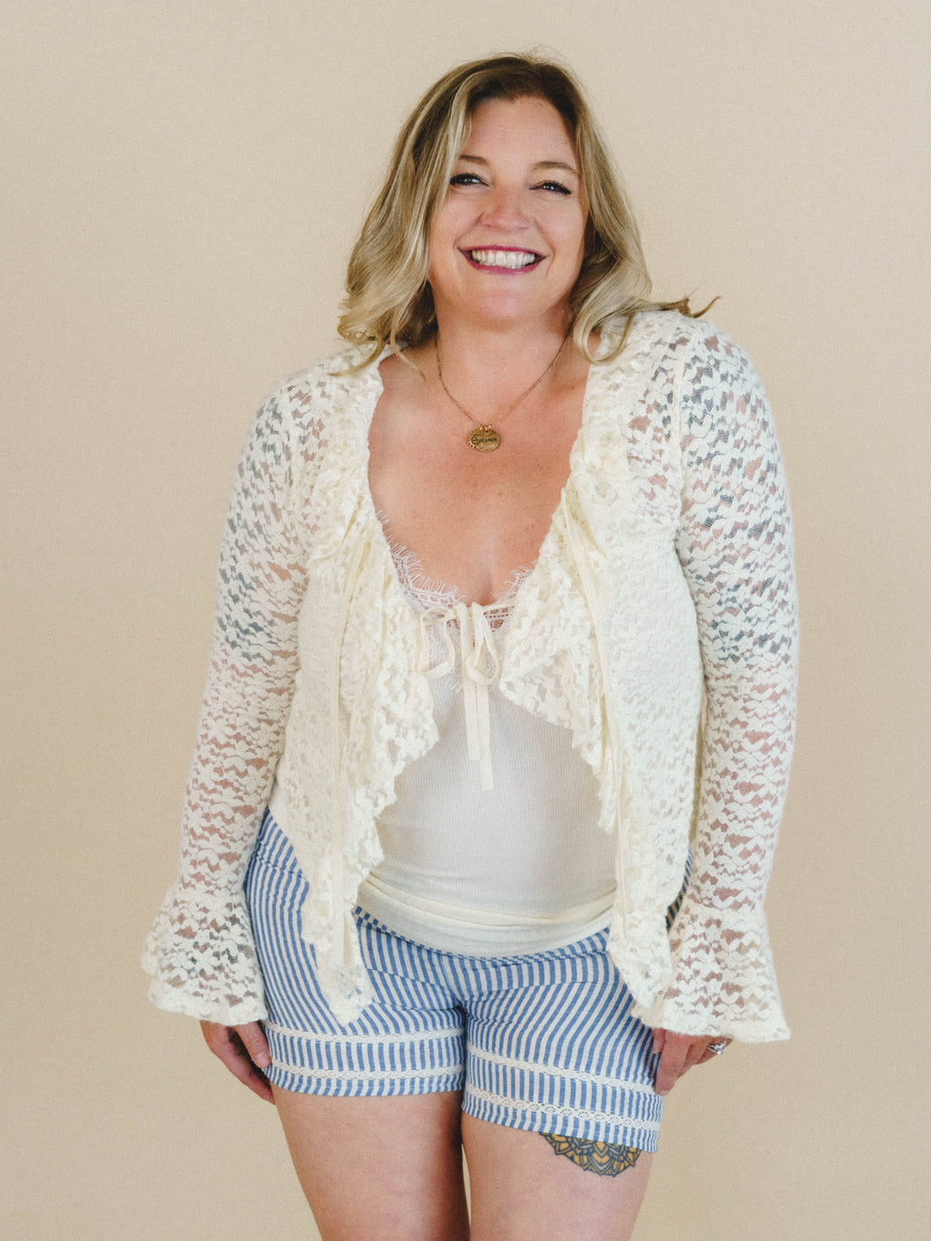 Love Poems Top - Cream