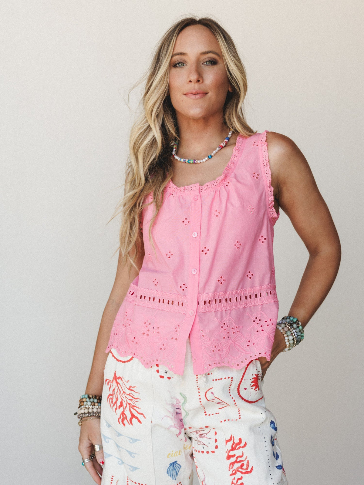 Meadow Keeper Blouse - Pink
