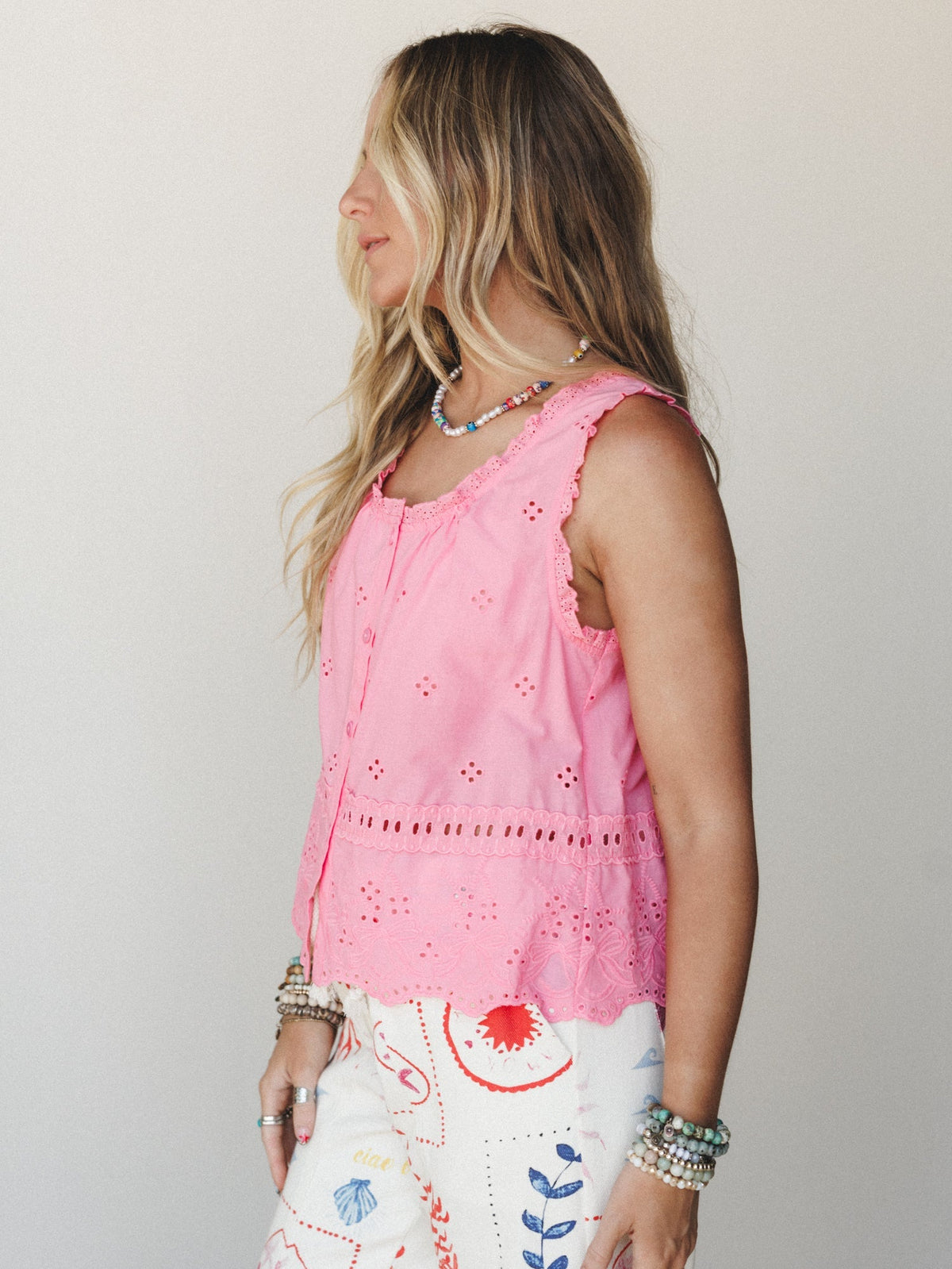 Meadow Keeper Blouse - Pink
