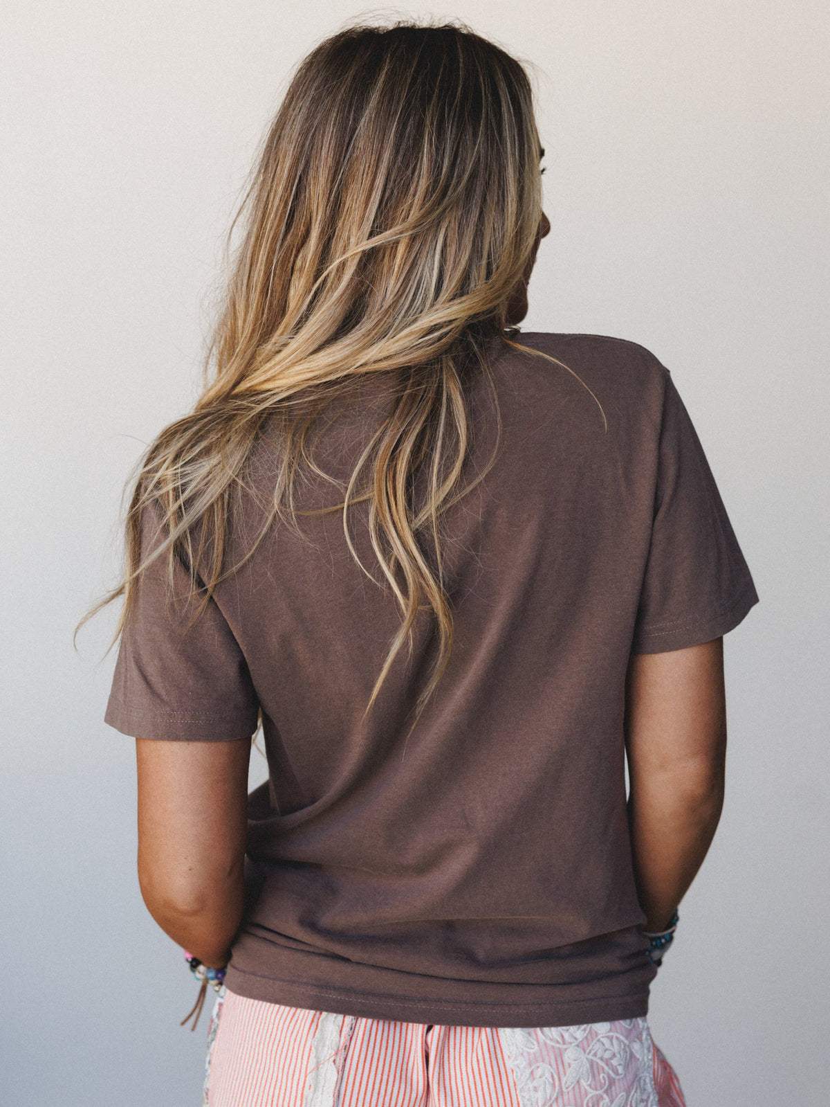 The Nest Long Live Cowgirls Graphic Tee - Espresso