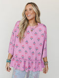 Little Moments Tee - Dusty Rose