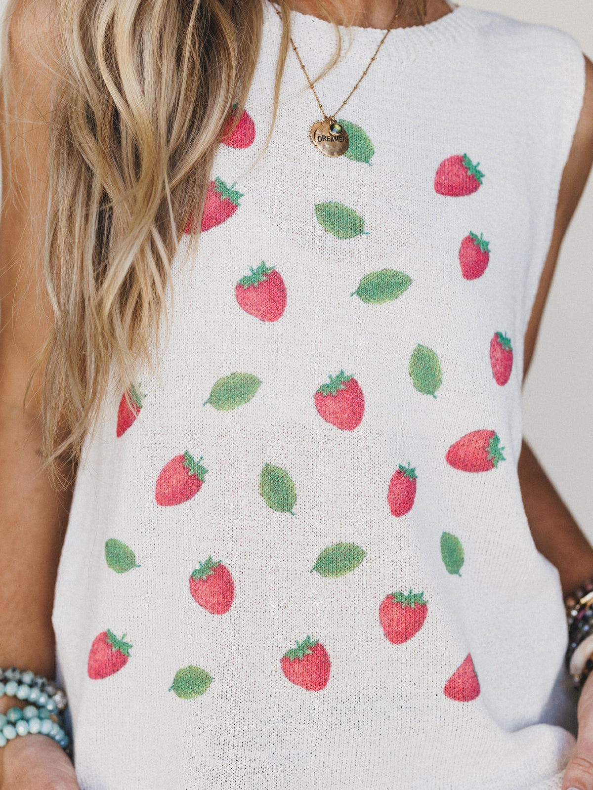 Strawberry Festival Tank - Natural