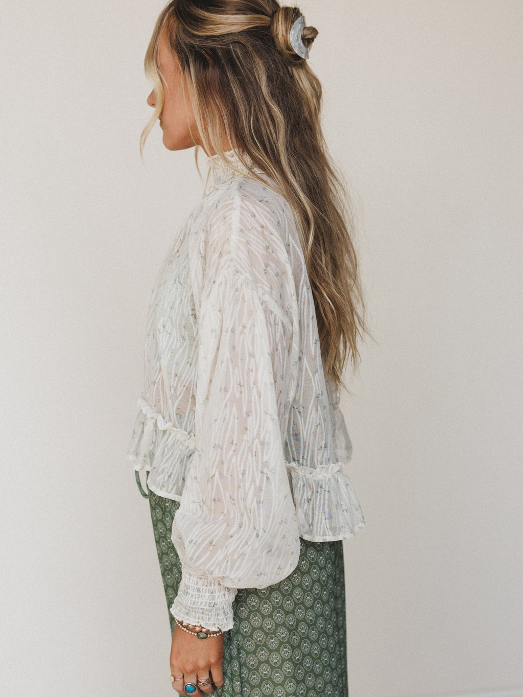 Time is Now Blouse - Cream