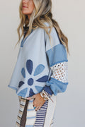 Petal Wish Top - Blue