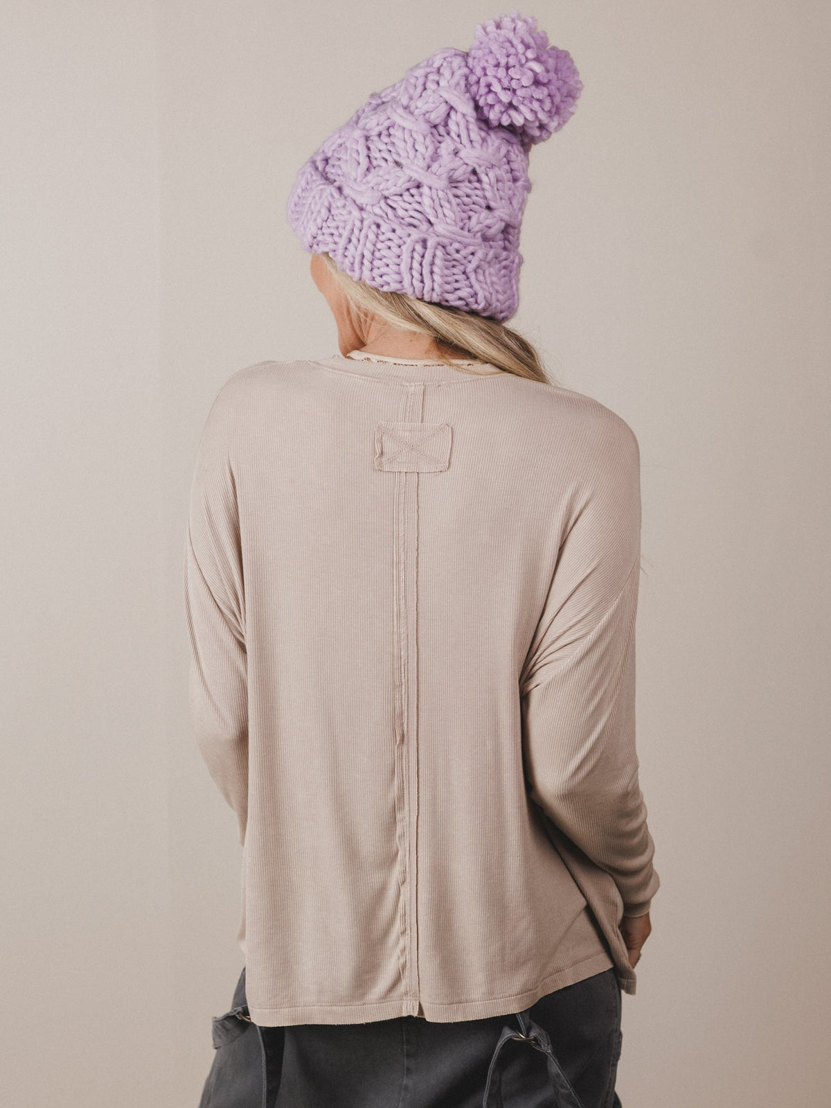Here To There Pocket Tee - Ash Mocha