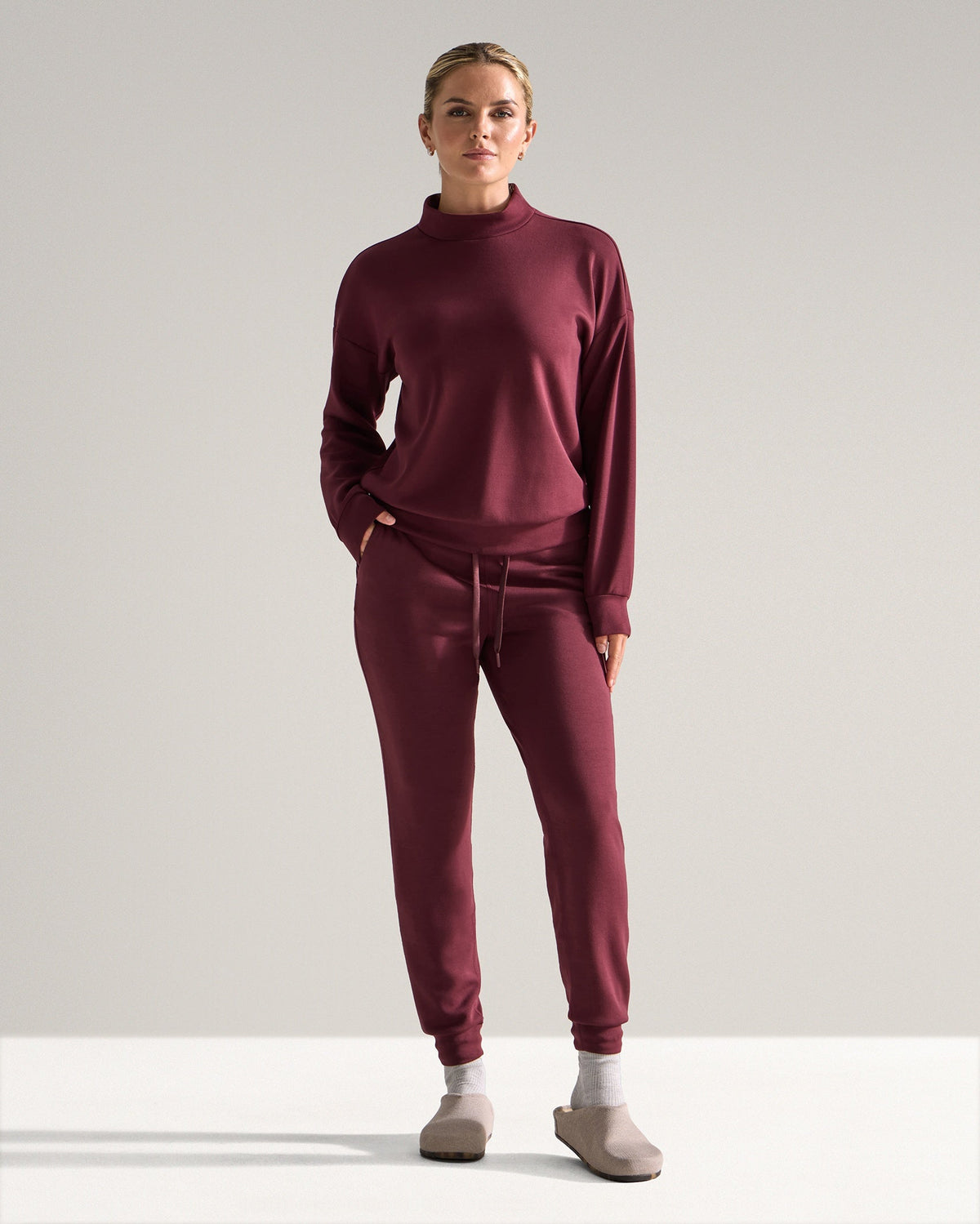 Opal Mockneck Pullover