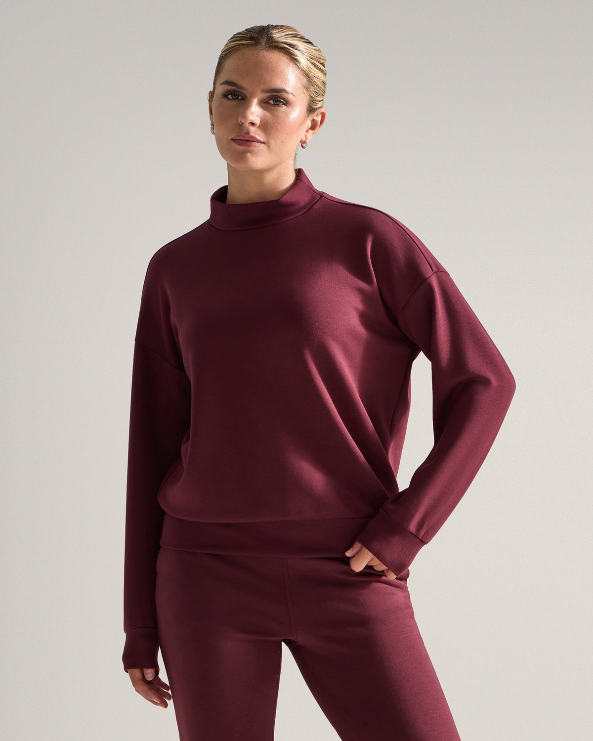 Opal Mockneck Pullover
