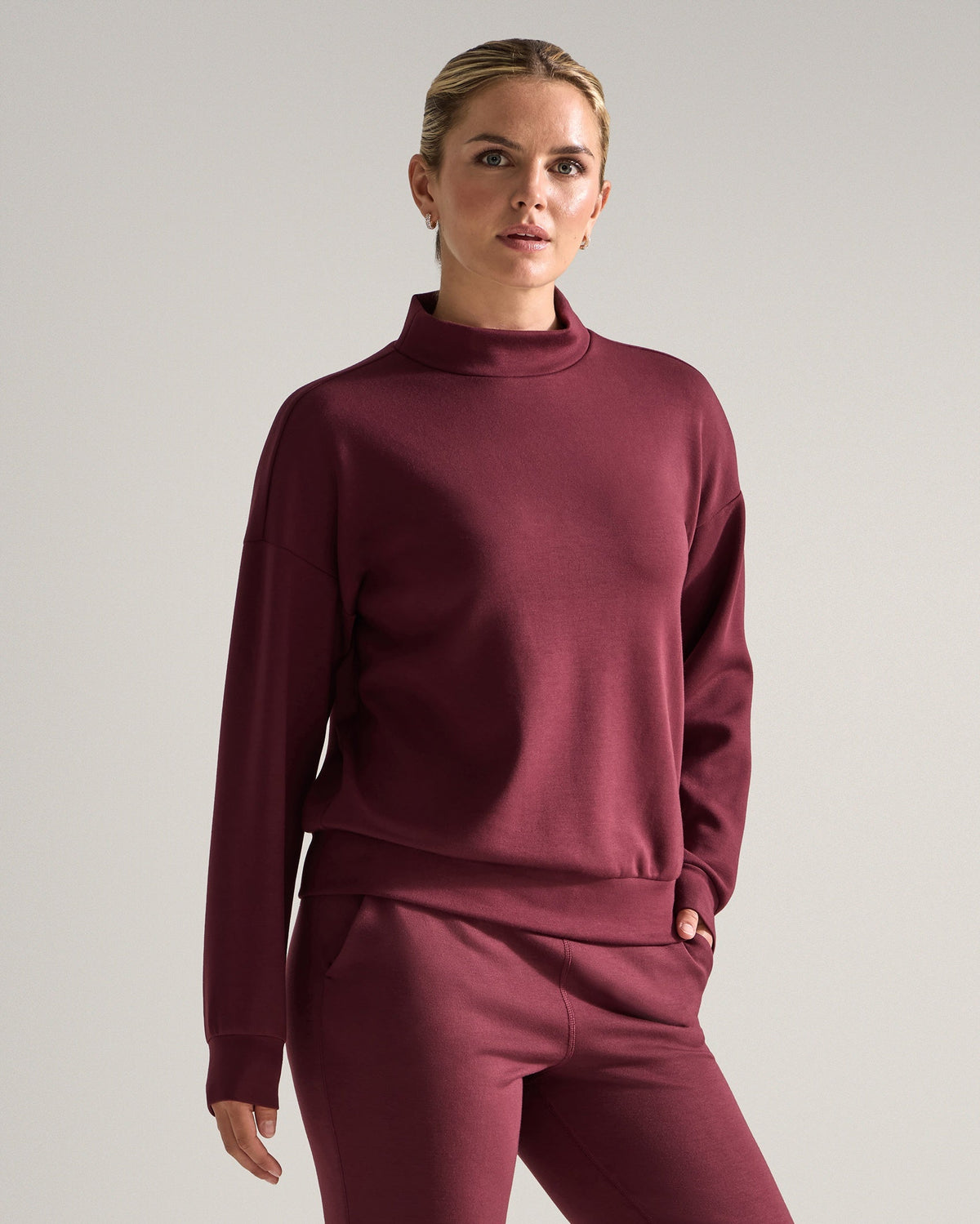 Opal Mockneck Pullover