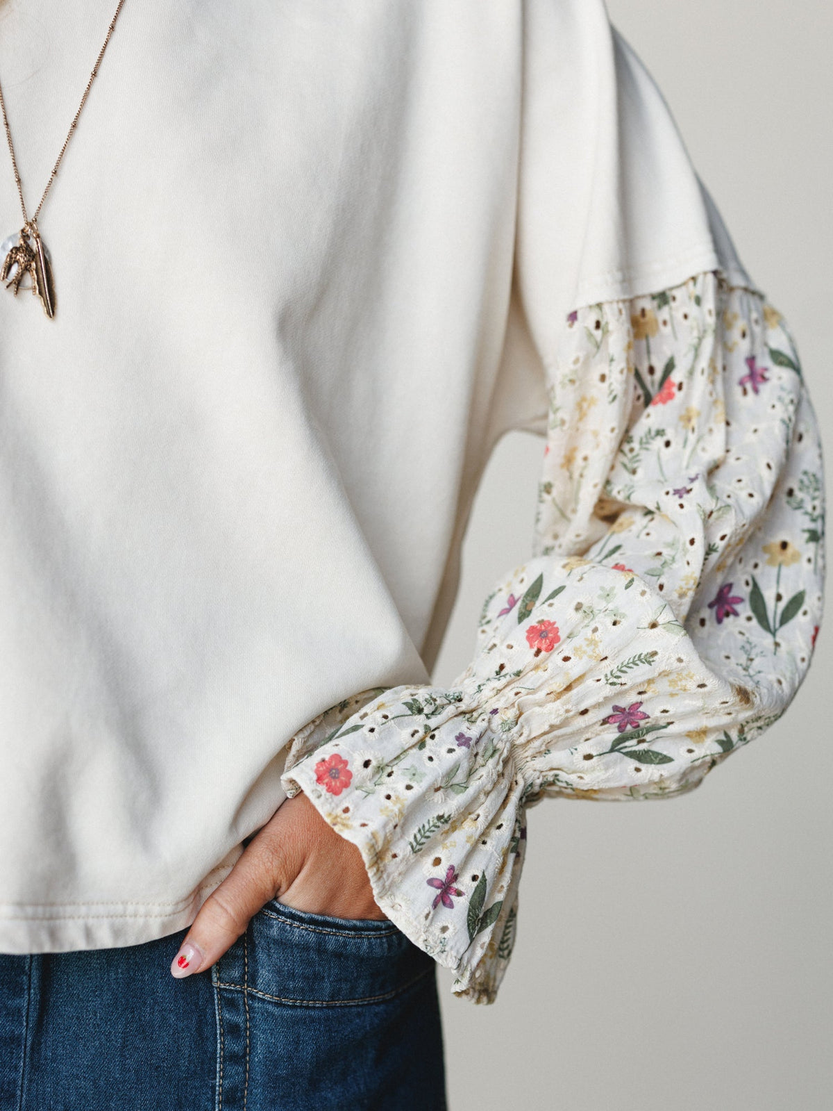 Summer Dreaming Blouse - Cream