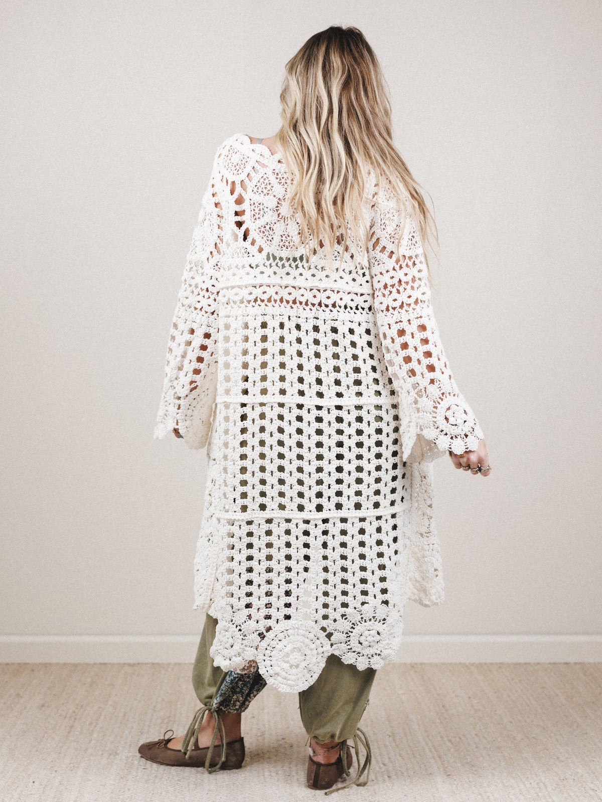 Maysa Crochet Top - Cream